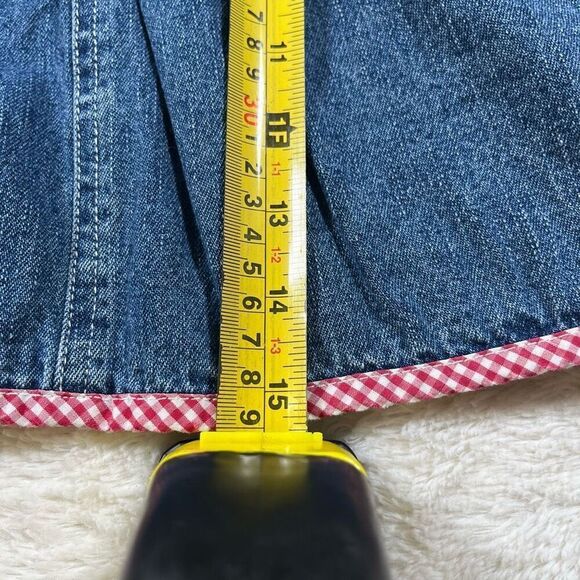 Vintage Osh Kosh B’gosh Girls Forth of July Denim Dress - Picture 6 of 6